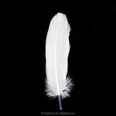 China High Quality Handmade Dyed Sateen Feather Goose 6-7inch Shya Decoration Feather Horng Material for sale