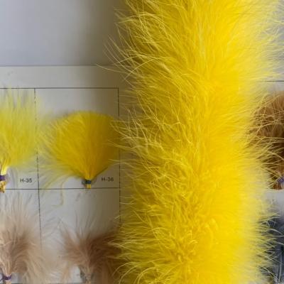 China Wholesale Manufacturer Good-Looking High Quality OEM Turkey Feather Boa 40G/2yd 6-8 inch for sale