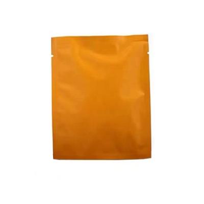 China Custom Gold Printing Moisture Proof Aluminum Foil 3 Sides Sealed Bag Honey Packaging Sachet for sale