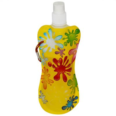 China Customized Shock Resistance Stand Up Spout Pouch Plastic Drinking Water Bag With Suction Spout for sale