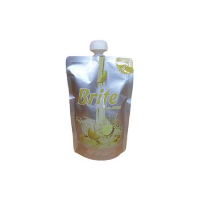 China Custom impact resistance spout doypack stand up pouch for juice drink with resealable spout for sale