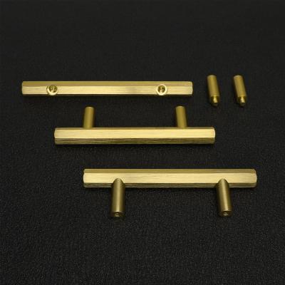 China Modern Furniture Wardrobe Decoration Kitchen Handles Customized 160mm 76mm 90mm 96mm 102mm 128mm for sale