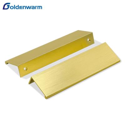 China Modern Invisible Cabinet Pulls Hardware Tatami Drawer Handles Cupboard Decoration Chrome Handle for sale