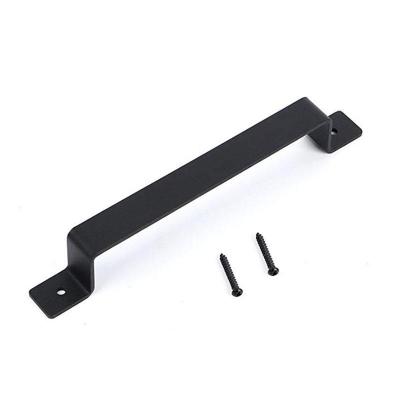 China Modern Black Barn Door Pulls Heavy Duty Handles Pulls Long for sale