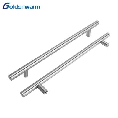 China 2021 Modern Wholesale Kitchen Furniture Handles Stainless Steel Cabinet Handle Pulls And Hollow T Bar Furniture Pulls for sale