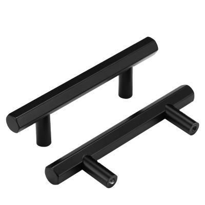 China Modern Simple Chamfered Kitchen Or Furniture Cabinet Hardware Drawer Handle Pull for sale