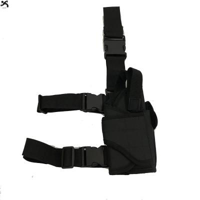 China Wholesale Outdoor Waist Hunting Leg Carry Holster Custom Your Logo And Color Bag Stretching New Hunting And Shooting Gun for sale