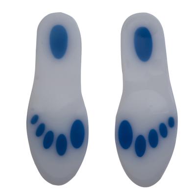 中国 High Quality Medical Integral Soft Silicone Breathable Protective Foot Care Insole For Health Care 販売のため