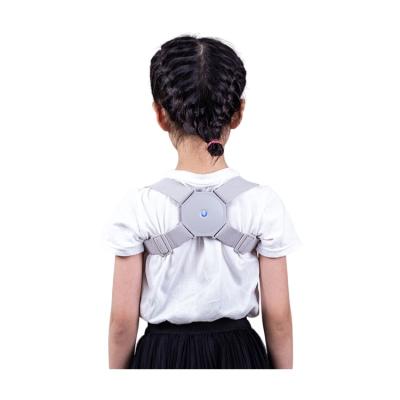 China Smart Upper Back Clavicle Brace Adjustable Vibration Shoulder Straightener Body Posture Corrector For Kids Te koop