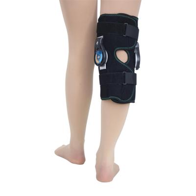 中国 Hot Selling Hinged Protective Knee Orthosis Knee Injury Support Brace Knee Pad 販売のため