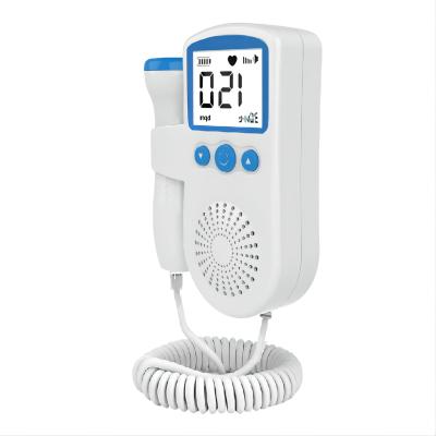 China Clinic Home Hospital Portable Fetal Doppler Machine Heart Rate Monitor FHR Machine for sale