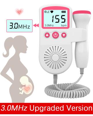 China Home Clinic Hospital Best Fetal Doppler To Buy Fetal Doppler Baby Heartbeat Monitor for sale