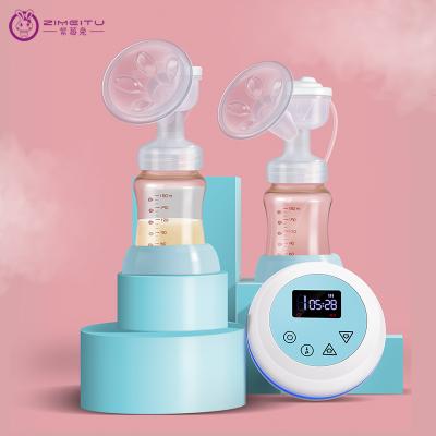 China BPA Free Manufacture High Quality Feeding Breast Massager Dual Electric Breast Pump for sale