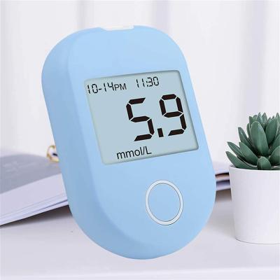 China New Hot Sale Plastic Medical Device Blood Glucose Meter Test Blood Sugar Detection Glucometer Automatically for sale