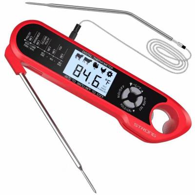 China Instant Tempeature Measuring Kitchen Cooking BBQ Oven Grill Meat Premium Digital Food Thermometer with Alarm Function 230*21*21mm for sale