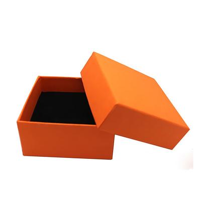 China Custom Recyclable Luxury Small Rigid Hard Cardboard Gift Packaging Jewelry Box Ring Ring Hard Paper Box for sale