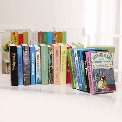 China paper & Cardboard Cartoon Children's Room Simulation Props Decorations Ornaments Bookes Photography Fake Book Decorative Model for sale