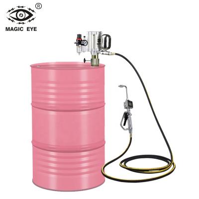 China High Pressure Air Pneumatic Lubricating Oil Lubricant Injector Pump 200L Bucket Grease Pump for sale