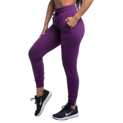 China Custom Anti-Wrinkle Gym Tights Training Pants Sweatpants With Pocket Workout Joggers Women for sale