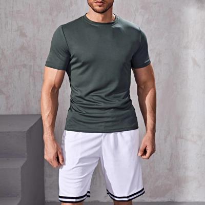 China Custom Men's OEM QUICK DRY Men's Gym Running T-shirt Sporty Men's Gym Wear Gym Shirts T Shirt for sale