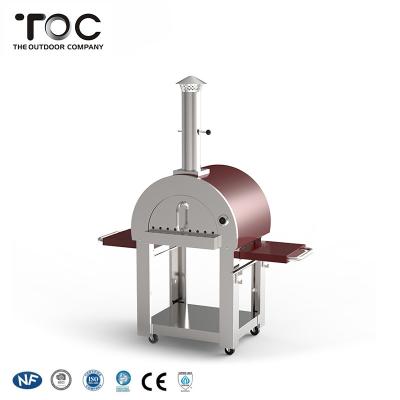 China China Factory Supply Outdoor Outdoor Garden Freestanding Stove Wood Burning Pizza Oven for sale