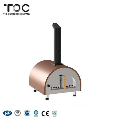 China New Outdoor Stainless Steel Pizza Oven Dome Wood Fired Outdoor Burning Oven for sale