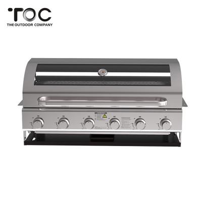 China Professionally Made Easily Assembled Tabletop BBQ Smokeless Outdoor Built In Gas BBQ Grill for sale