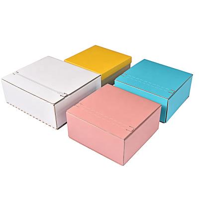 China Recyclable Custom Corrugated Express Mailer Box Sturdy Paper Packaging Cardboard Shipping Cardboard Self Stick Zipper Packaging Mailing Box for sale