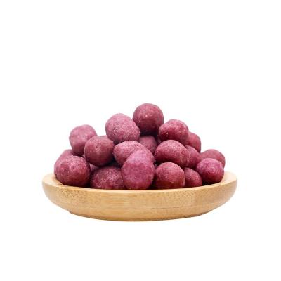 China China Nutritious Food Nuts Snack Crispy Flour Coated Flavor Roasted Purple Sweet Peanut Core for sale