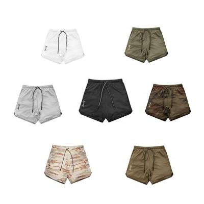 China Anti-Wrinkle OEM Men's Wholesale Workout Top Sale Sports Short Pants Running Biker Boxer Yoga Sweat Jogger Sports Gym Shorts for sale