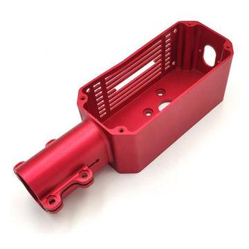 China Good Quality CNC Aluminum Machining Aluminum Parts Factory Red Anodized Services for sale