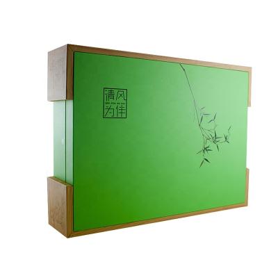 China Custom Design Wholesale Custom Paper Box Eco - Friendly Logo Printed Tea Gift Packaging for sale