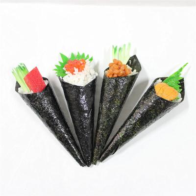 China Fake Japan OEM 3D PVC Food Model Sushi Rolls For Decoration for sale