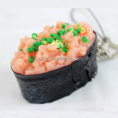 China Global Display Fake Foods For Decorations Plastic Realistic Fake Sushi Replica For Trick Or Treat Toys for sale