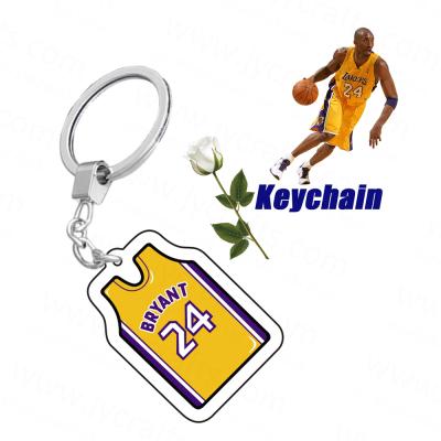 China Cheap NBA basketball players shirt main chain Kobe souvenir NBA shirt main chain gift hotsale souvenir gift for gift for sale