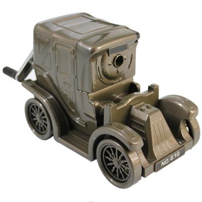 China Stationery classic creative classic old car pencil sharpener old car manual pencil sharpener for sale