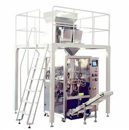 China Full automatic vertical bag packing machine automatic granule packaging; vibration feeder for sale