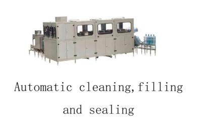 China Automatic Soft Drinking Water Cleaning Filling Sealing 3-in-1 Machine 5 Gallon Barrel Professional Filling Production Li for sale