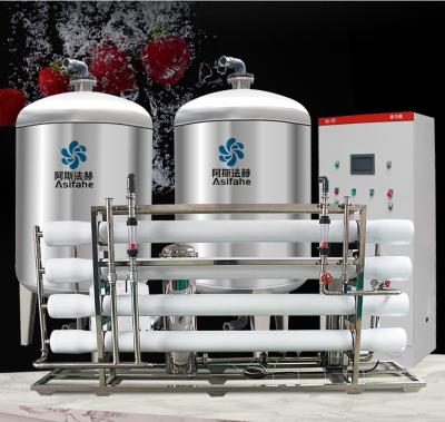 China 2T food industry water manufacturing equipment, purified water manufacturing machine for sale