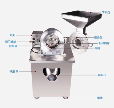 China Stainless steel grinding machine Crusher for sale