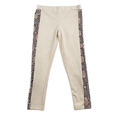 China Anti-wrinkle casual sporty pants snake print pants for babies for sale