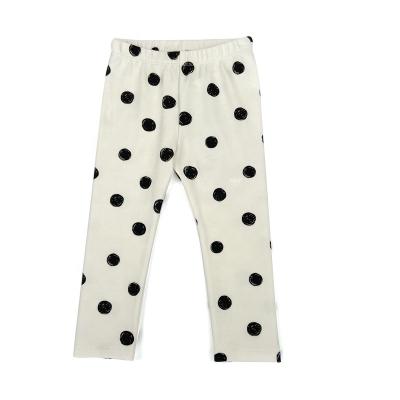 China Baby Dot Tight Jogger Casual Anti-wrinkle Pants for sale