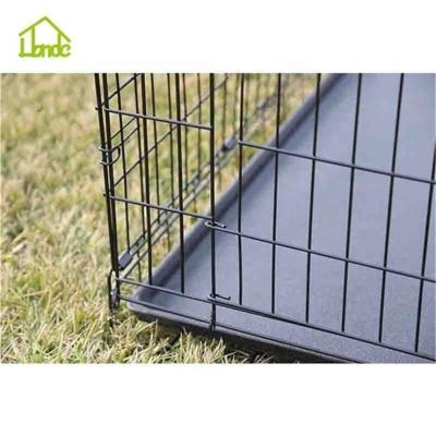 China Breathable Animal Large Powder Coated Steel Dog Cage Design For Sale for sale