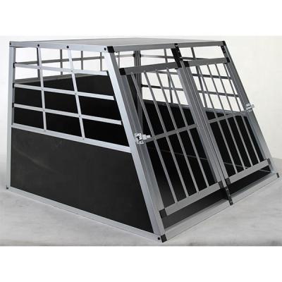 China Breathable Easy Assemble Aluminum Folding Cage Pet House Carrier for sale