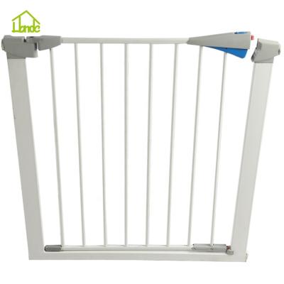 China Viable Hot Sale Dog Fence Gate Iron Gate Safety Consumer Products Child Safe Safe Dog Gate for sale