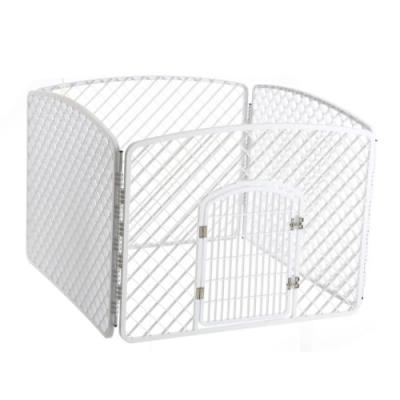 China Breathable Plastic Pet Dog Playpen Plastic Fence For Small Animals for sale