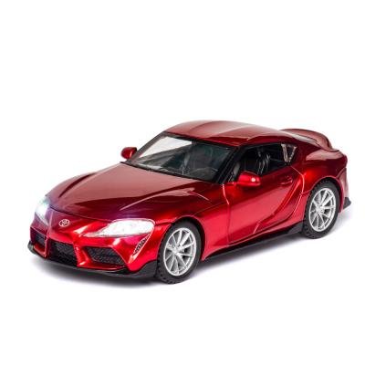 China Diecast Toy 1:32 Scale Toyota Supra Alloy Diecast Car Model Vehicle Model With Low Diecast Model Toy for sale