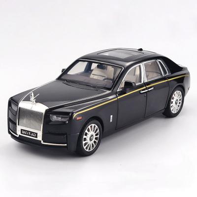 China Diecast 1:20 Scale Model Toy Car Diecast Toy Vehicles Open Door Rolls Royce Diecast Phantom Car Model die cast car toys for sale