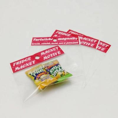 China Disposable Gift Packaging Self Adhesive Lamination Header Bag for sale