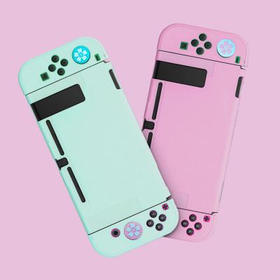 China Detachable Ultrathin Gradient Color Kawaii Full Cover PC Protective Case For Nintendo Switch For Nintendo Switch Controller for sale